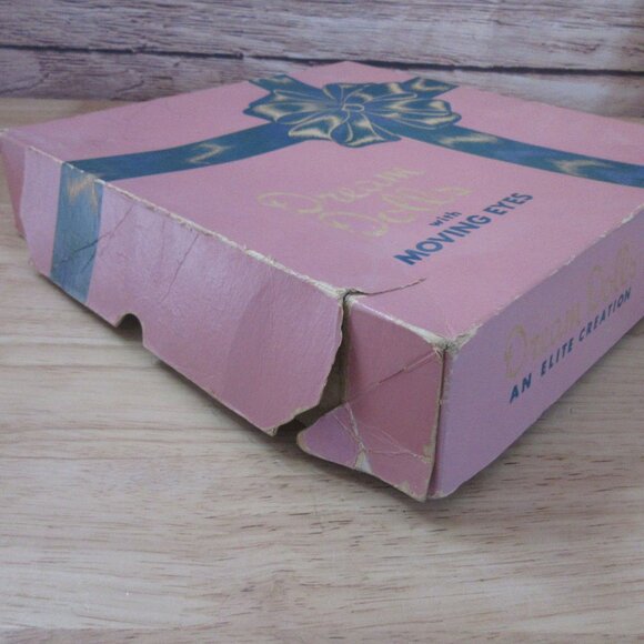 Dream Doll 7.5" Irish Shamrocks Dress Original Window Box 1950s - Picture 6 of 9